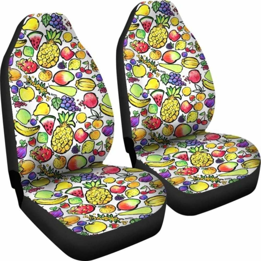 Tropical Fruit Car Seat Covers