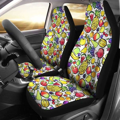Tropical Fruit Car Seat Covers