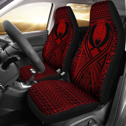 Pohnpei Car Seat Cover Lift Up Red