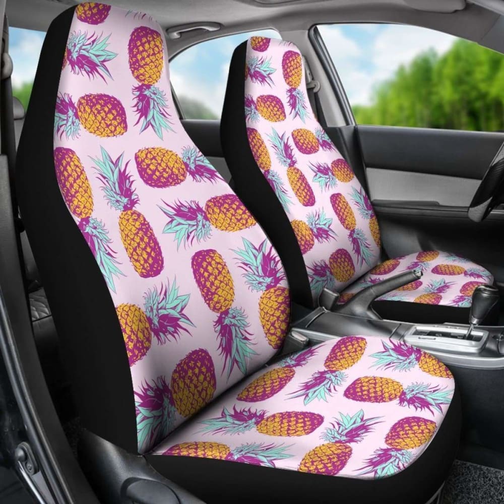 Pineapple Car Seat Covers