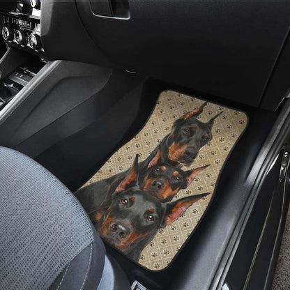 Doberman Car Floor Mats Funny For Doberman Dog Lover
