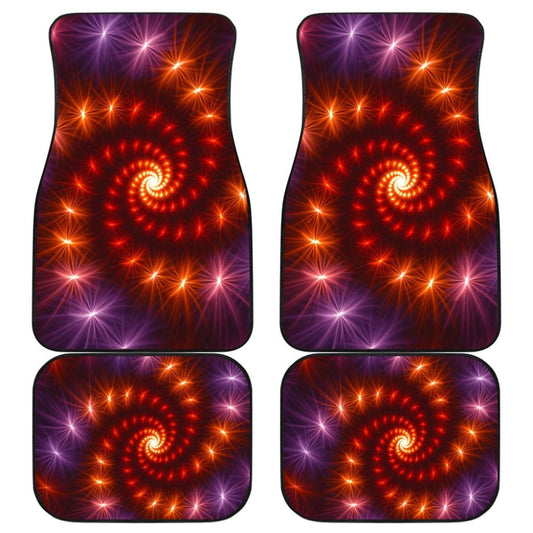 Amazing Gift Ideas Spin Fireworks Car Floor Mats
