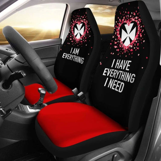 Wallis And Futuna Car Seat Covers Couple Valentine Everthing I Need (Set Of Two)