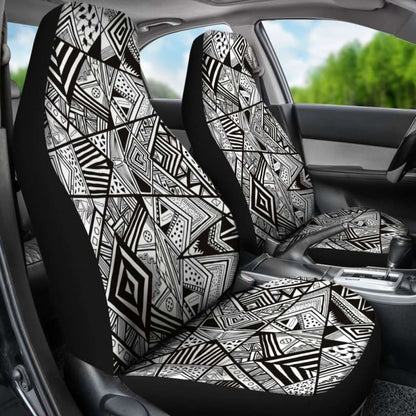 Polynesian Car Seat Cover - Polynesian Tattoo -