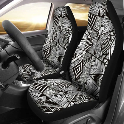 Polynesian Car Seat Cover - Polynesian Tattoo -