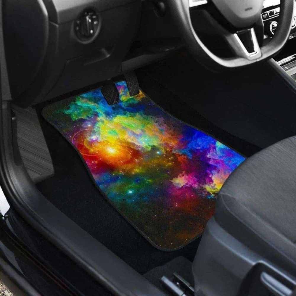 Colorful Universe Car Floor Mats