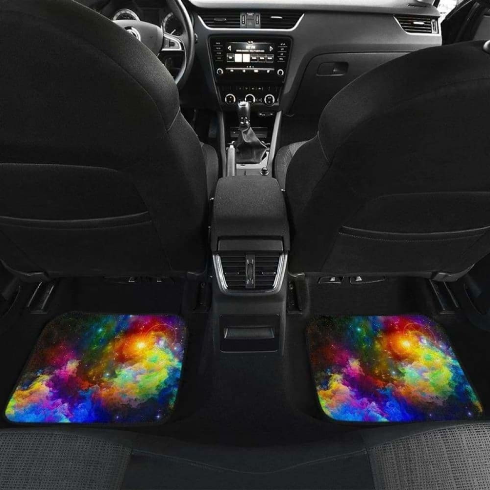 Colorful Universe Car Floor Mats