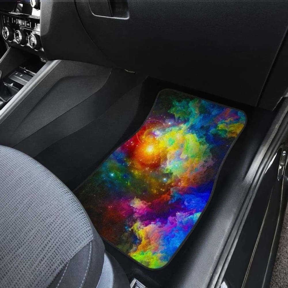 Colorful Universe Car Floor Mats