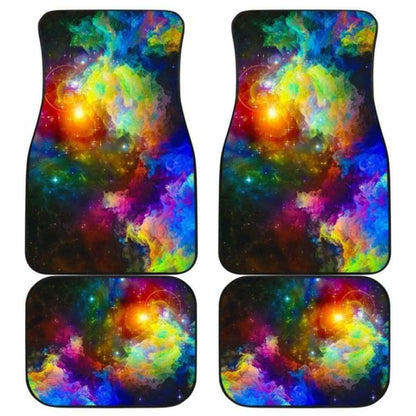 Colorful Universe Car Floor Mats