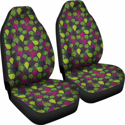 Purple, Red And Green Grapes Car Seat Covers