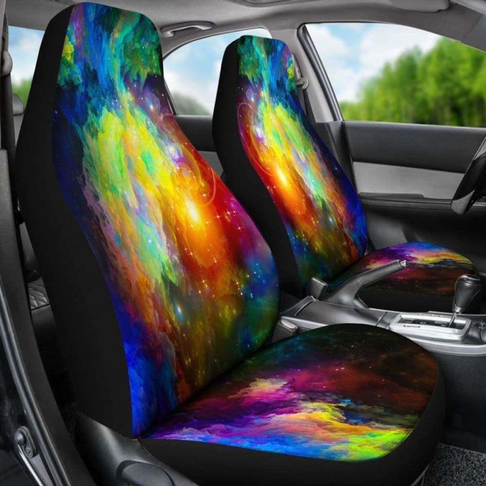 Colorful Universe Car Seat Covers