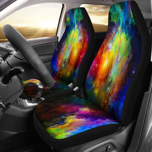 Colorful Universe Car Seat Covers