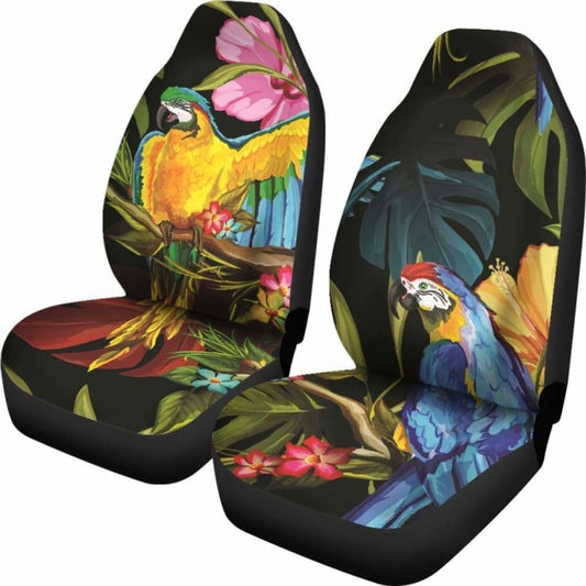 Two Parrots Car Seat Covers