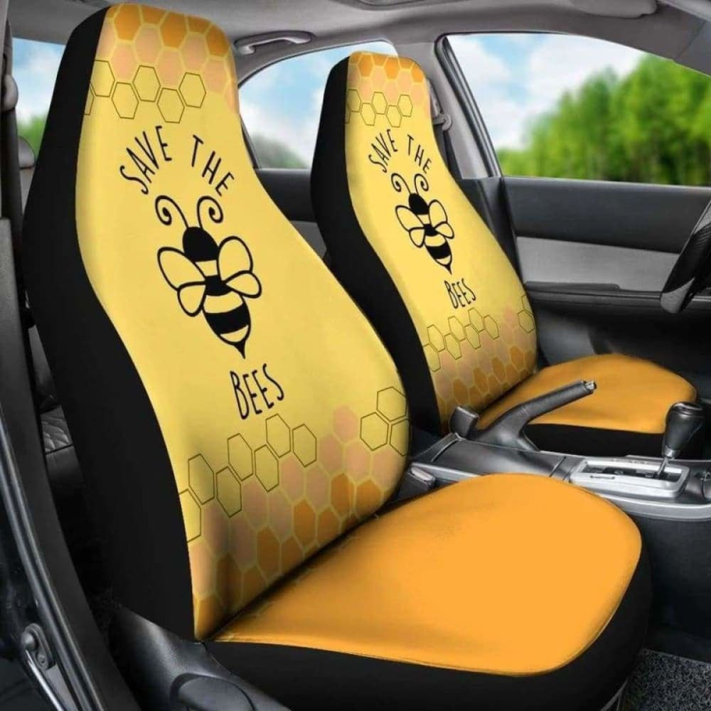 Save The Bees Car Seat Covers