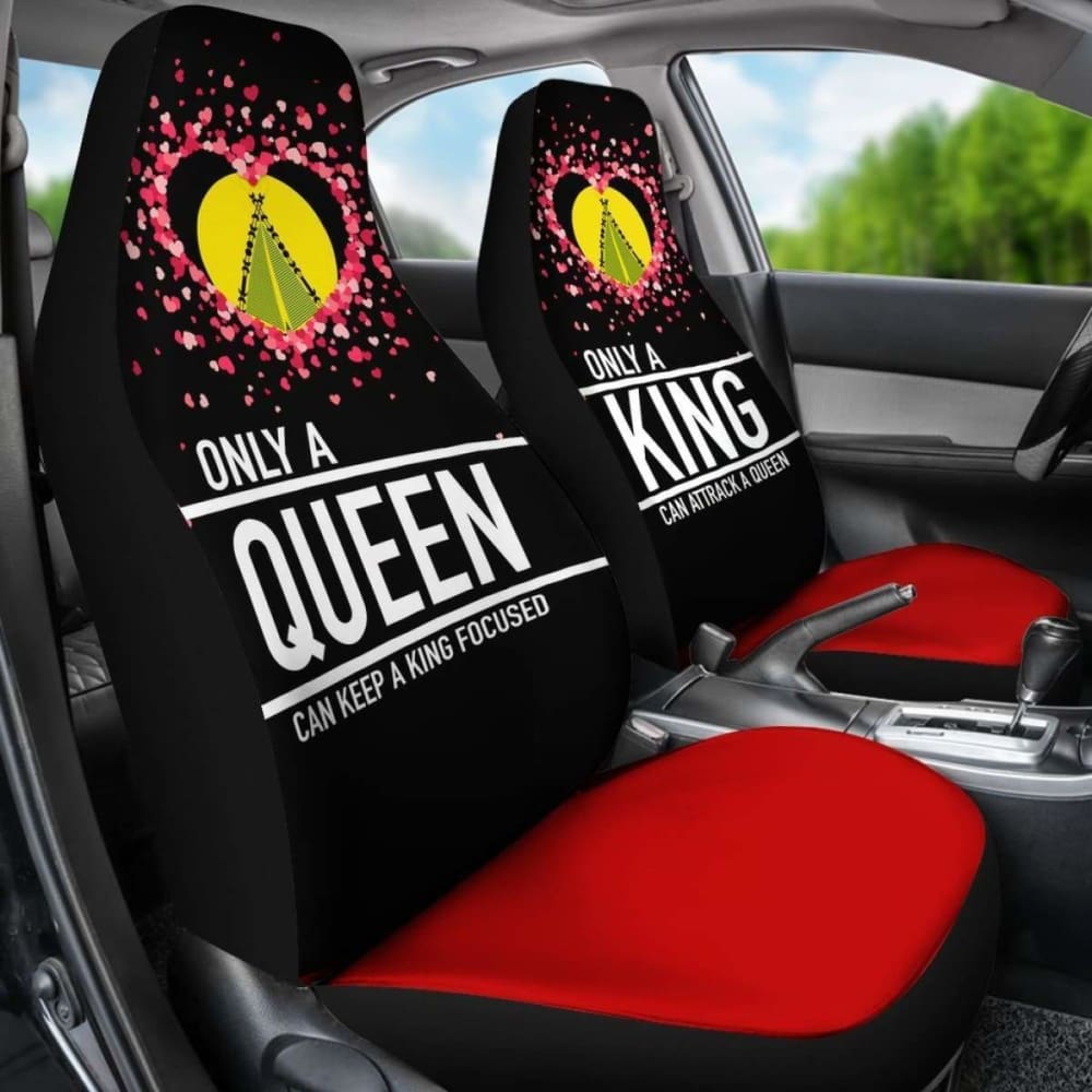(Sivage) Wallis And Futuna Car Seat Covers Couple Valentine Nothing Make Sense (Set Of Two)