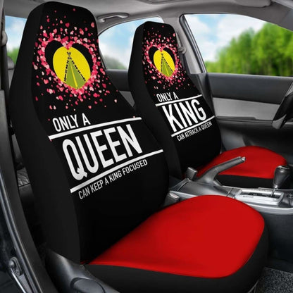 (Sivage) Wallis And Futuna Car Seat Covers Couple Valentine Nothing Make Sense (Set Of Two)