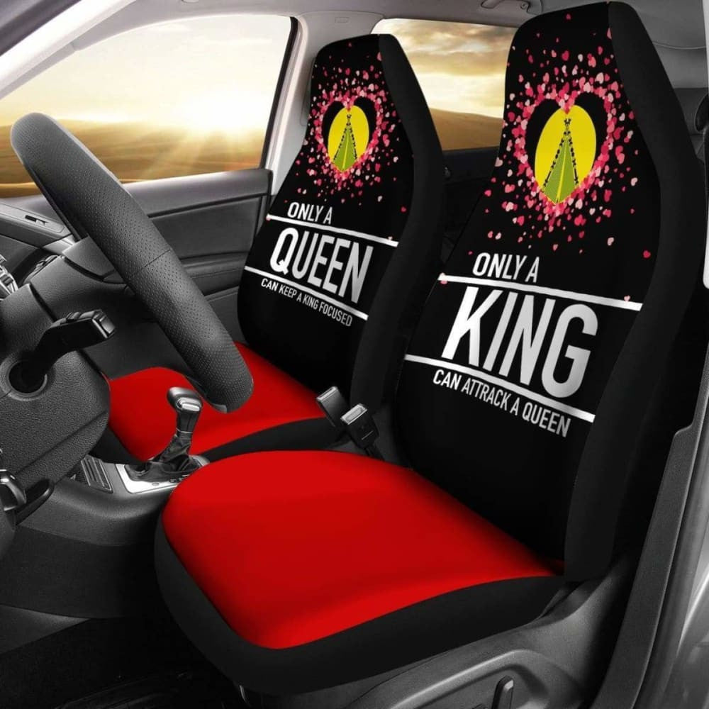 (Sivage) Wallis And Futuna Car Seat Covers Couple Valentine Nothing Make Sense (Set Of Two)