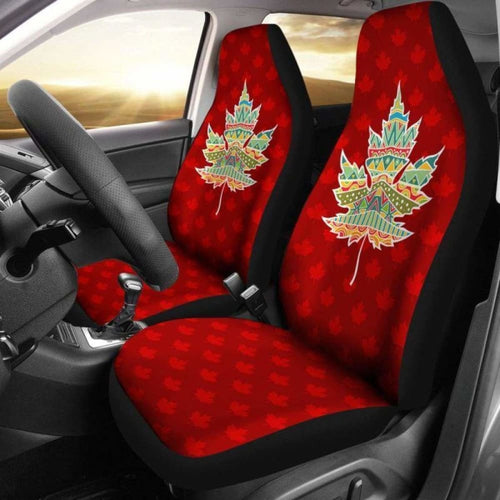 Canada Native Maple Leaf Car Seat Cover