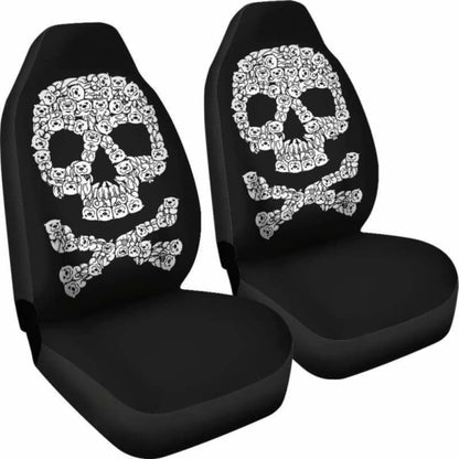 Skull Bears Car Seat Covers