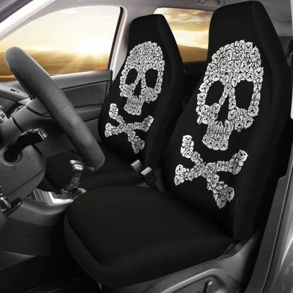 Skull Bears Car Seat Covers