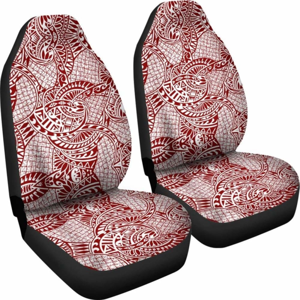 Polynesian Car Seat Cover - Polynesian Tattoo -