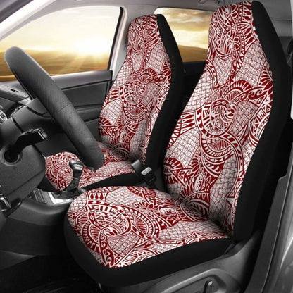 Polynesian Car Seat Cover - Polynesian Tattoo -