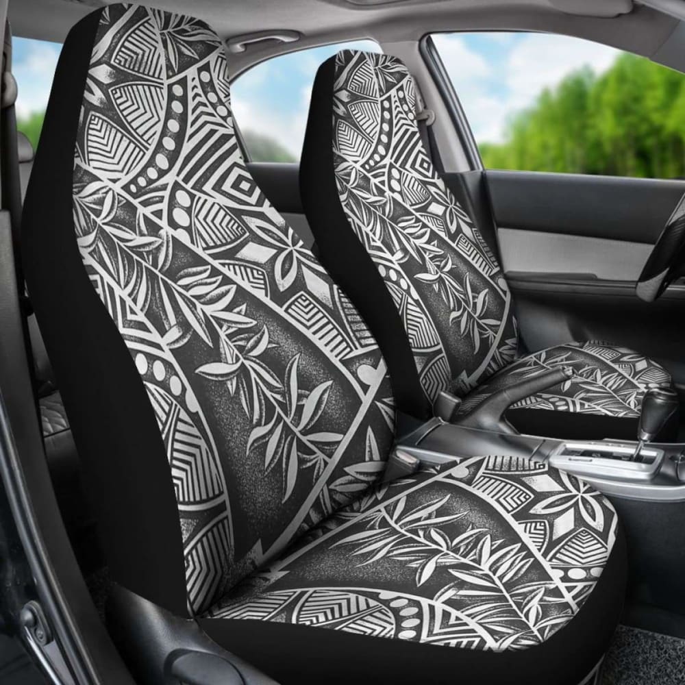 Polynesian Car Seat Cover - Polynesian Tattoo -
