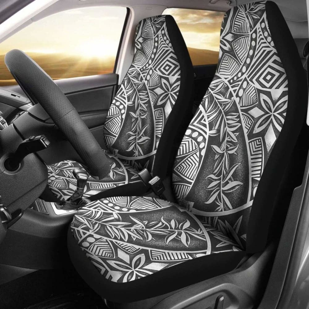 Polynesian Car Seat Cover - Polynesian Tattoo -