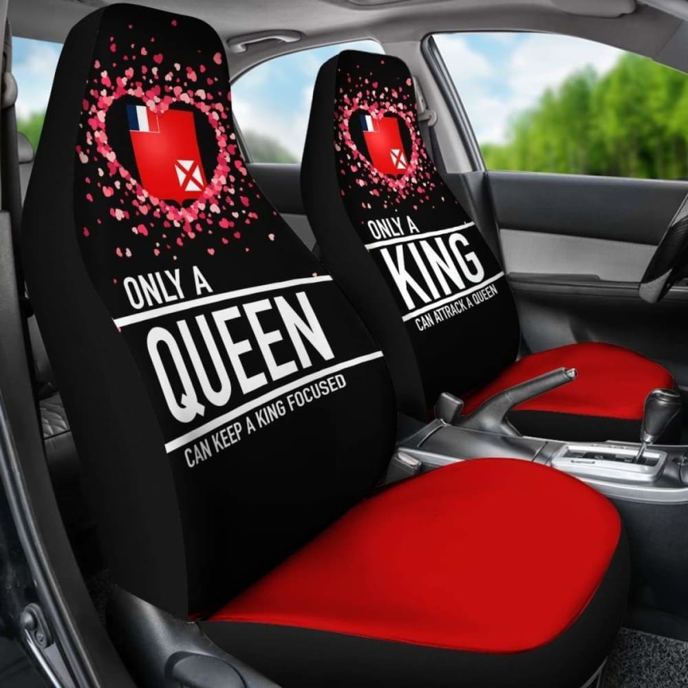 Wallis And Futuna Car Seat Covers Couple Valentine Nothing Make Sense (Set Of Two)
