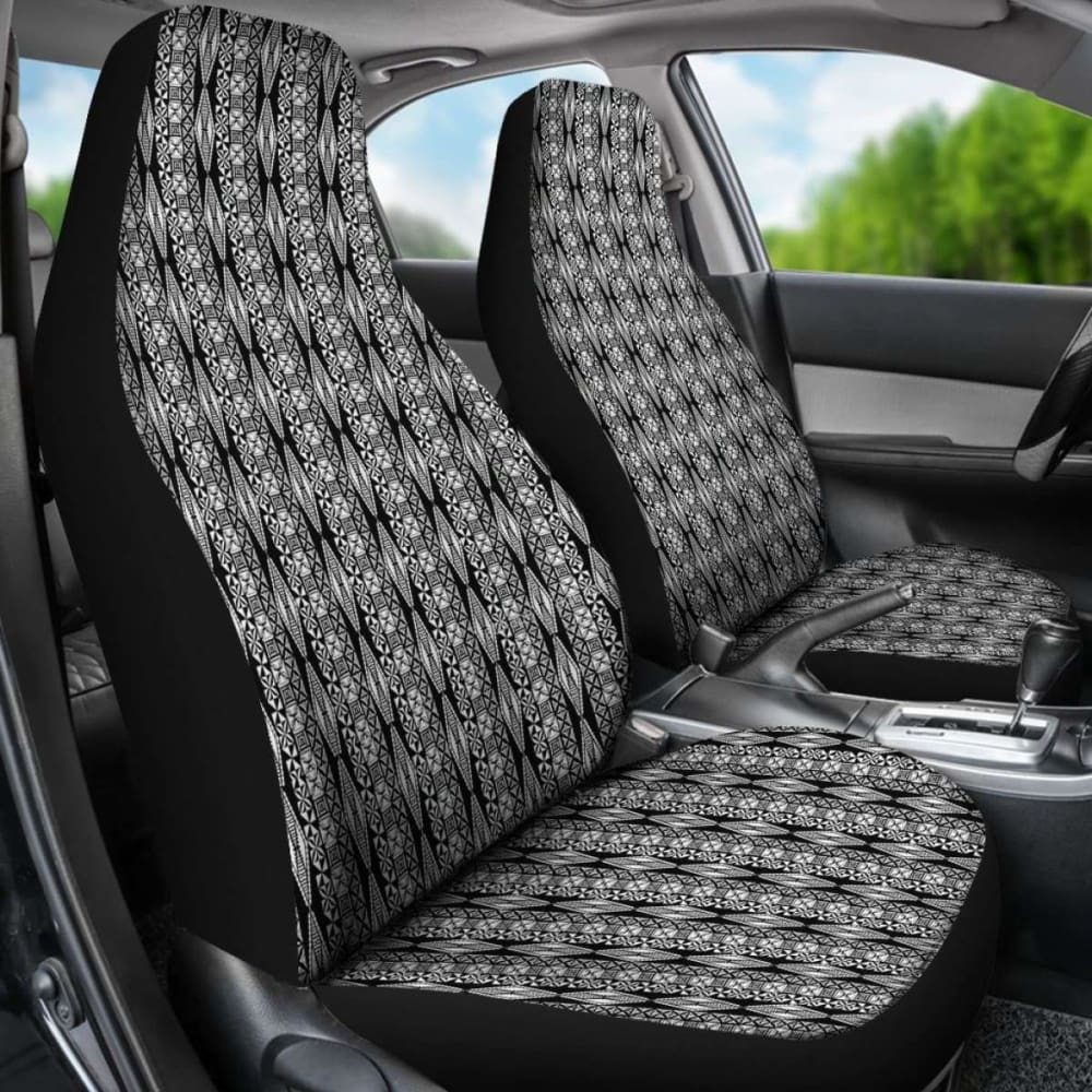 Polynesian Car Seat Cover - Polynesian Tattoo  -