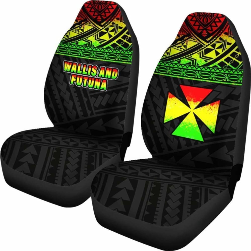 Wallis And Futuna Polynesian Car Seat Covers Reggae -