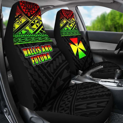 Wallis And Futuna Polynesian Car Seat Covers Reggae -