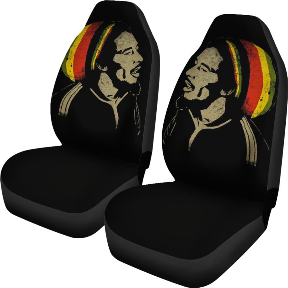 Bob Marley One Love Jamaica Reggae Car Seat Covers