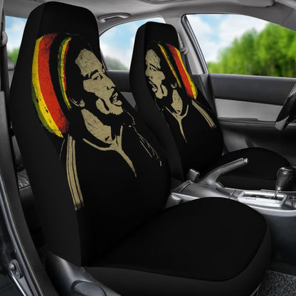 Bob Marley One Love Jamaica Reggae Car Seat Covers