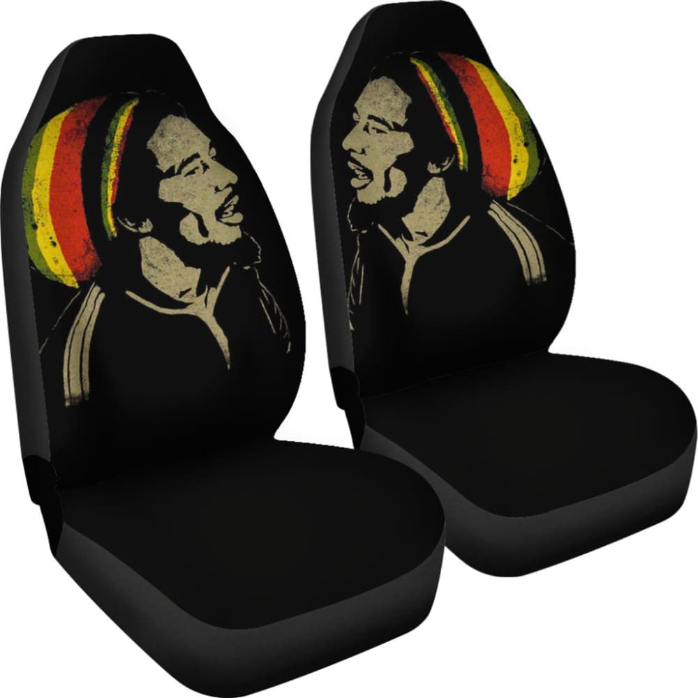 Bob Marley One Love Jamaica Reggae Car Seat Covers