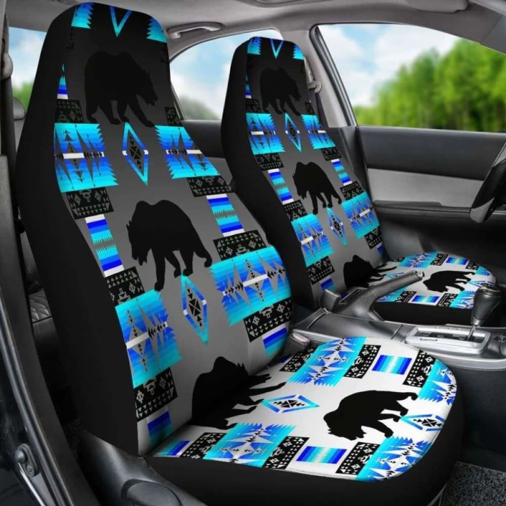 Real Bear Midnight Lake Car Seat Covers