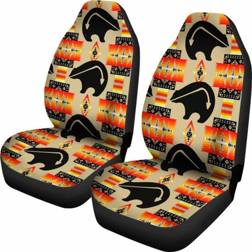 Seven Tribes Bear Tan Car Seat Covers