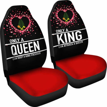 (Alo) Wallis And Futuna Car Seat Covers Couple Valentine Nothing Make Sense (Set Of Two)