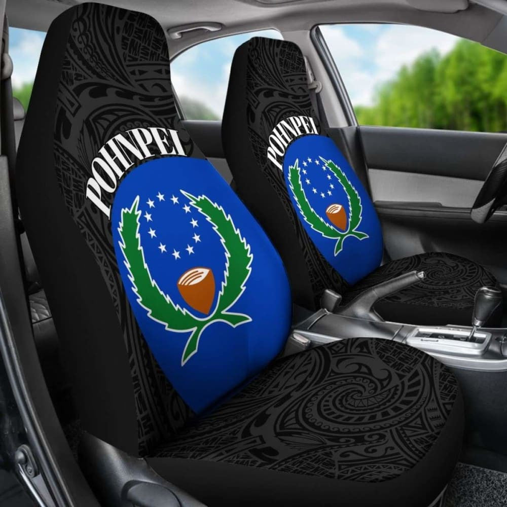 Pohnpei Car Seat Covers Polynesian