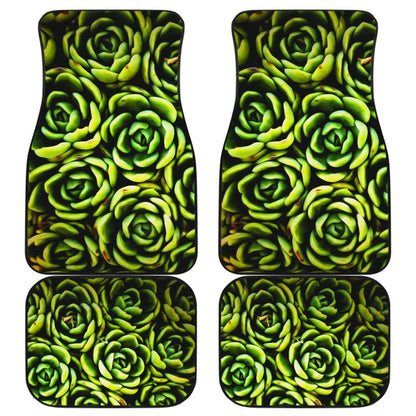 Car Floor Mats Green Flower Succulents Amazing Gift Ideas