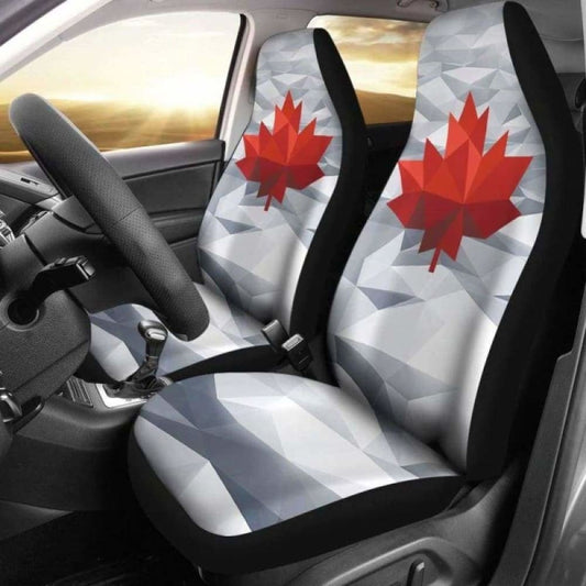 Canada Maple Leaf Car Seat Covers -