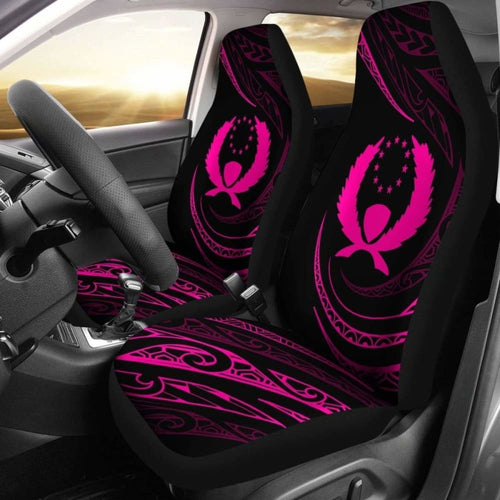 Pohnpei Islands Car Seat Covers - Pink - Frida Style -