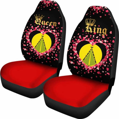 (Sivage) Wallis And Futuna Car Seat Cover Couple King/Queen (Set Of Two)