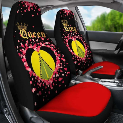(Sivage) Wallis And Futuna Car Seat Cover Couple King/Queen (Set Of Two)