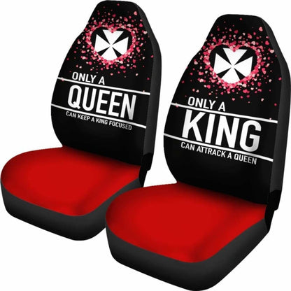 Wallis And Futuna Car Seat Covers Couple Valentine Nothing Make Sense (Set Of Two)