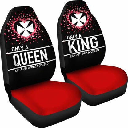 Wallis And Futuna Car Seat Covers Couple Valentine Nothing Make Sense (Set Of Two)