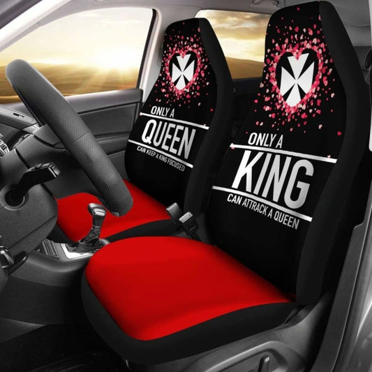 Wallis And Futuna Car Seat Covers Couple Valentine Nothing Make Sense (Set Of Two)