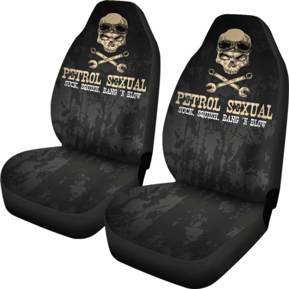 Petrol Sexual Mechanic Car Seat Covers