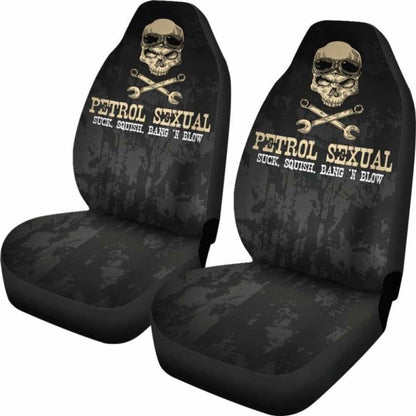 Petrol Sexual Mechanic Car Seat Covers