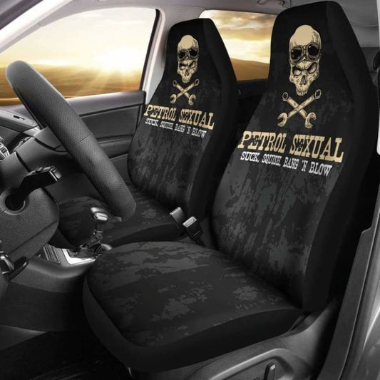 Petrol Sexual Mechanic Car Seat Covers